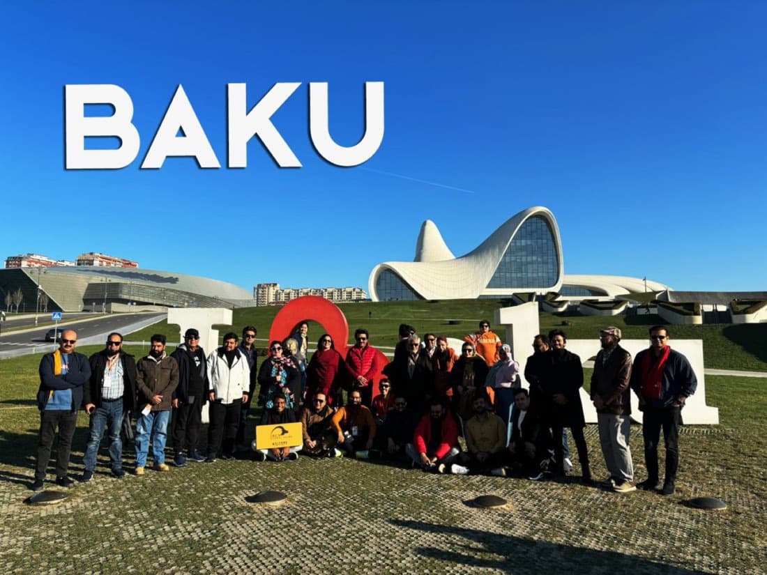 An IBEX group in Baku, Azerbaijan