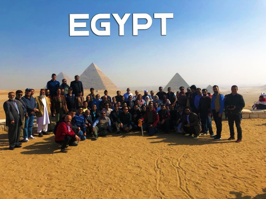 IBEX travellers in Egypt