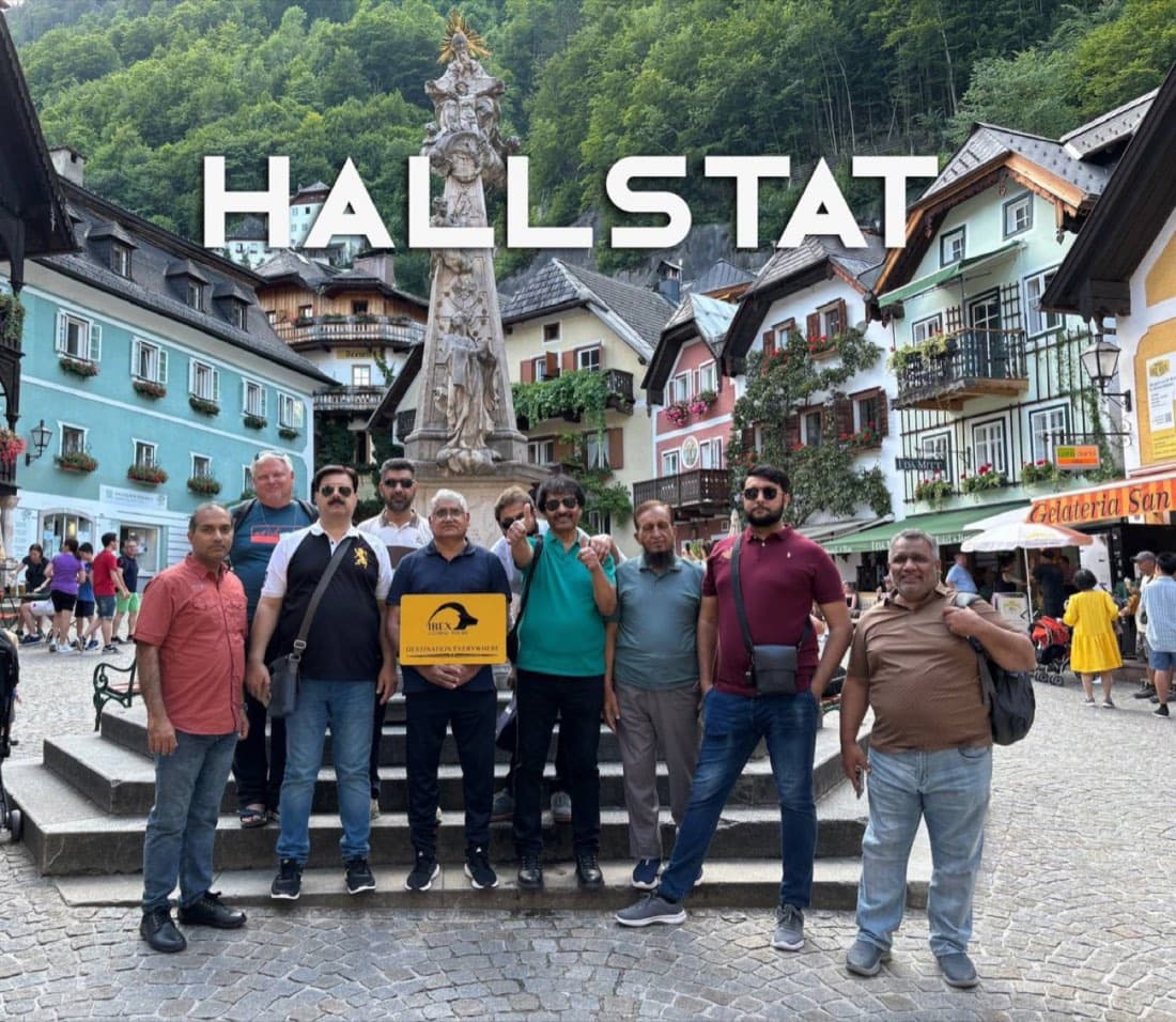IBEX travellers in Hallstatt