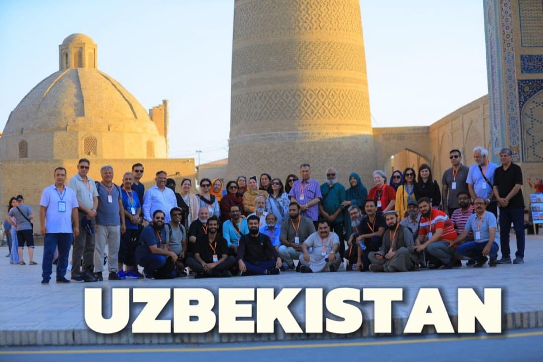IBEX travellers in Uzbekistan