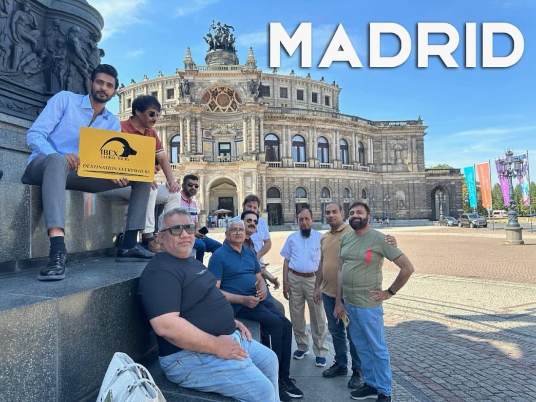 IBEX travellers in Madrid