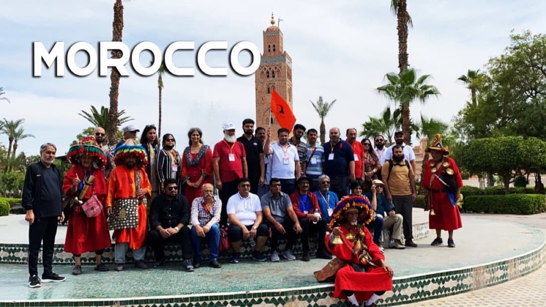 IBEX travellers in Morocco