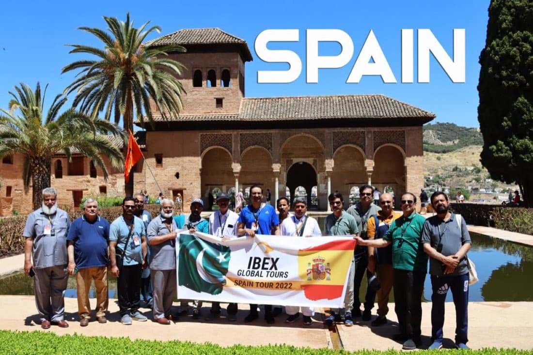 IBEX travellers in Spain