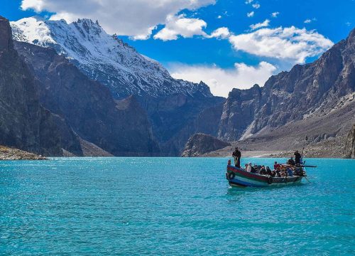 Visit the beautiful Hunza in July.