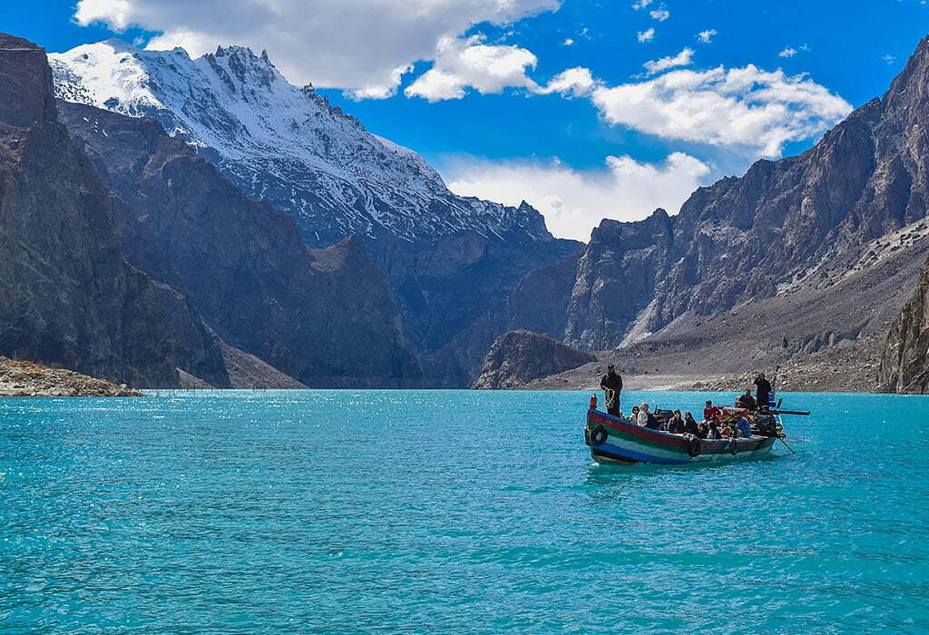 Visit the beautiful Hunza in July.