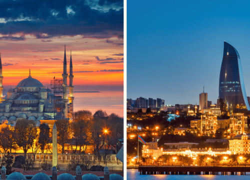 Explore the best of Baku & Istanbul
